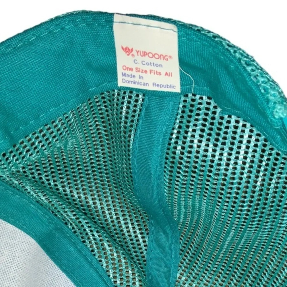 Vintage Branson Missouri Teal Green/Blue Trucker Hat One Size Fits All Retro - Picture 4 of 5